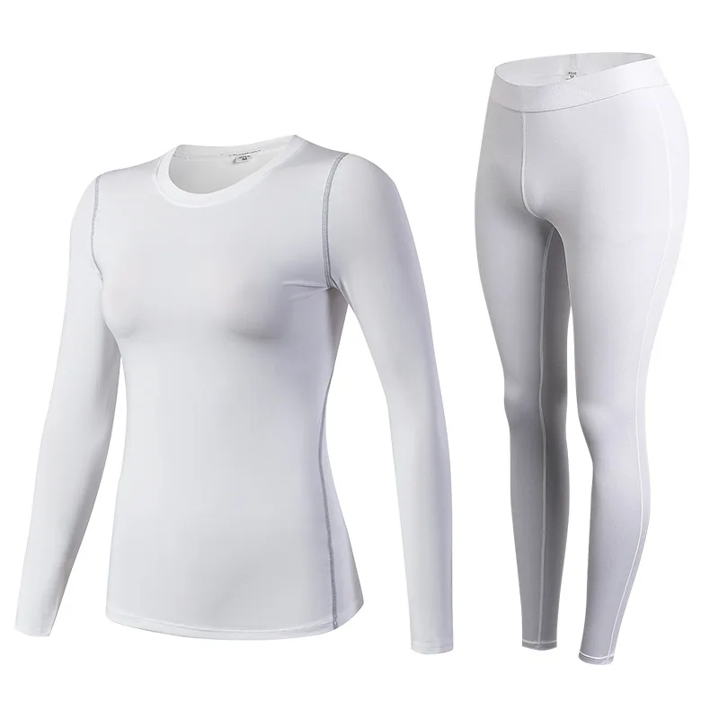 Fanceey Anti microbial Thermal Underwear Women Quick Dry Long Johns for Women Second Skin Winter Female Thermo Underwear Sets