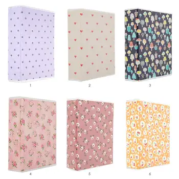

100 Sheets Insert Page 6 inch Film Picture Case Storage Frame Photo Album 5 styles Mushroom plants fruits patterns