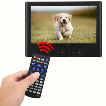 

LEADSTAR 9-Inch DVB-T/T2 Front speakers Digital TV with Headphone Jack 110-220V US Plug