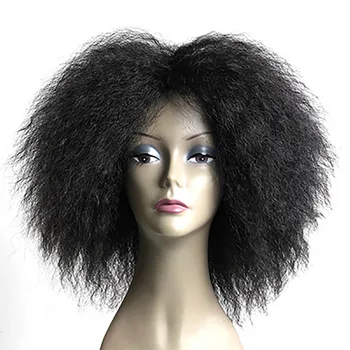 

LANLAN 6 inch 120 g/pcs curly fluffy curly wigs synthetic Heat-resistant Cosplay wig for women