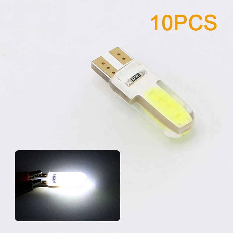 10 шт 12V 194 T10 W5W Белый светодиодный Автомобильный интерьер маркер светильник s Клин просвет купольный светильник ing лампы Грузовик светильник Системы