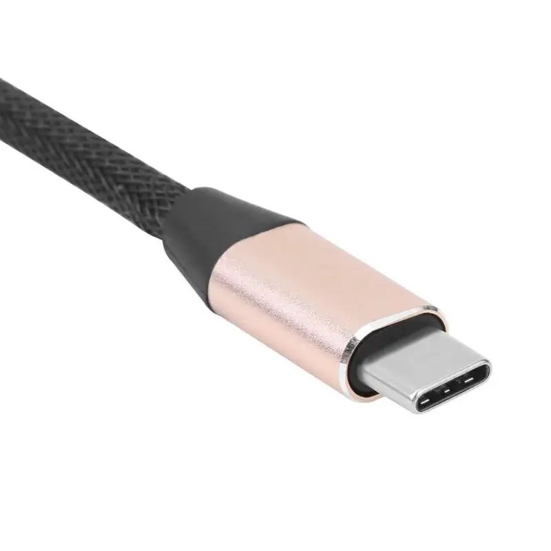ALLOYSEED 5 в 1 USB C концентратор типа C к USB 3,0 TF Micro SD кардридер адаптер док-станция для MacBook аксессуары зарядка PD тип-c концентратор