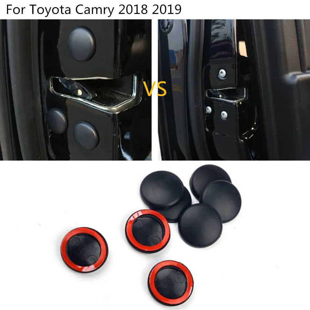 Для Toyota New Camry XV70 автомобильный внутренний антикоррозийный водонепроницаемый ключ для дверного замка ключи винт крышка Защитная пряжка 12 шт