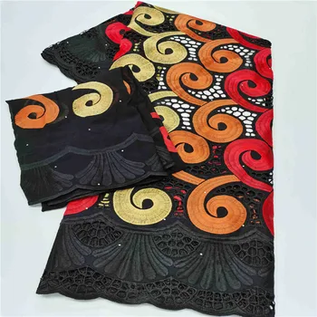 

African Basin Lace with Stones Bazin Riche Fabric Bazin Riche with Blouse 7 yards African Bazin Riche Lace Fabric HLC163