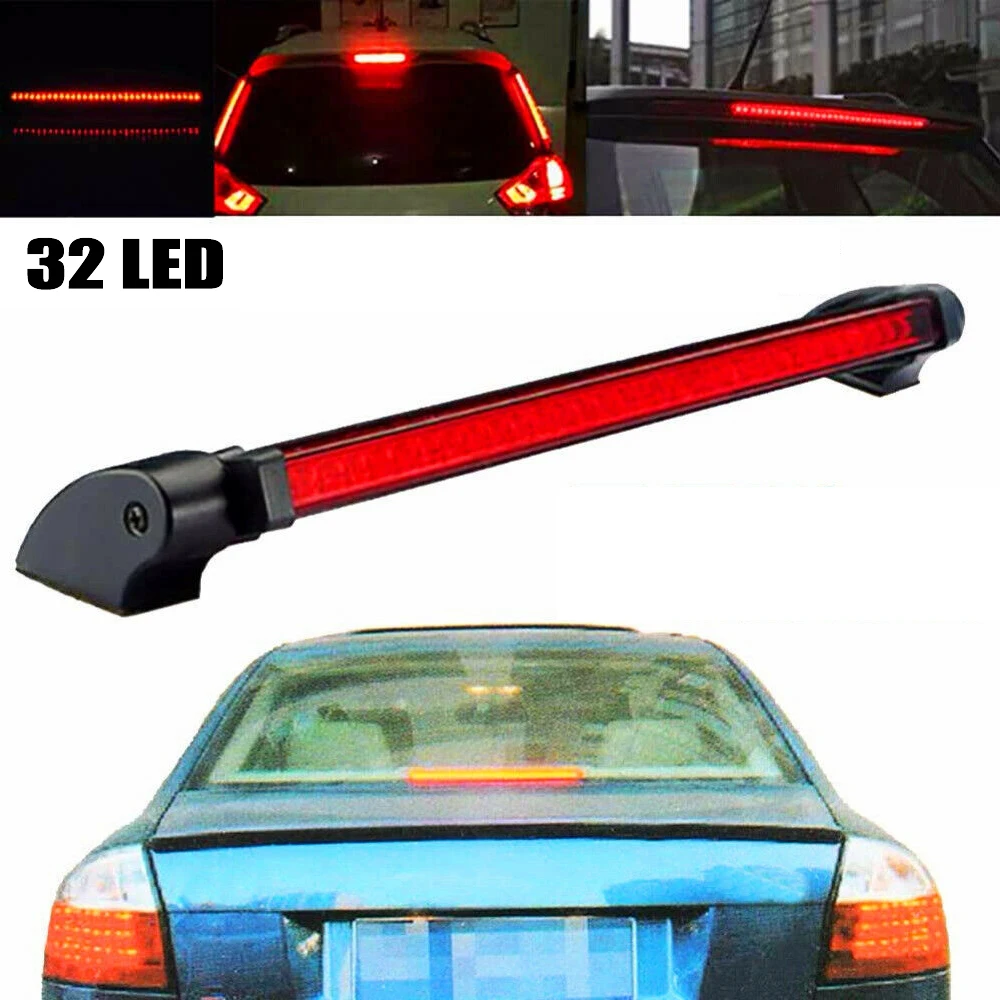 

Universal Red LED 12V Car Auto High Mount Third 3RD Brake Stop Tail Light Lamp
