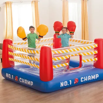 

INTEX Children's Boxing Ring Jumping Music Trampoline Inflatable Playground Ocean Ball Pool 48250