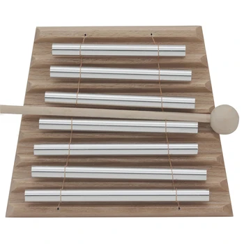 

7 Tone Tabletop Chime with Mallet for Children Toddler Educational Musical Percussion Instrument