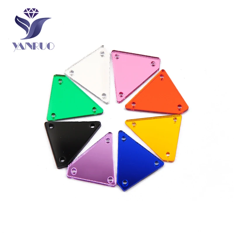 30 шт. зеркальные Акриловые стразы для одежды | Дом и сад