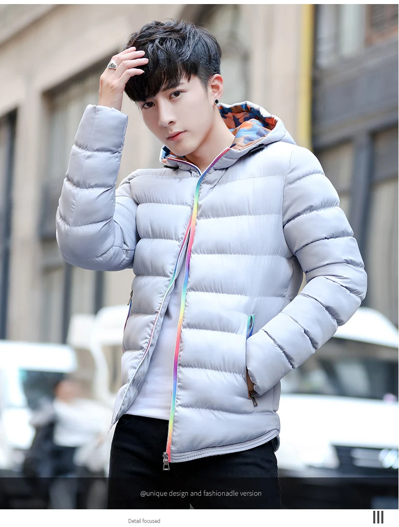 Пальто Студенческая зимняя Рабочая одежда куртка мужская Толстая теплая парка ветрозащитная верхняя одежда уличная одежда в стиле хип-хоп
