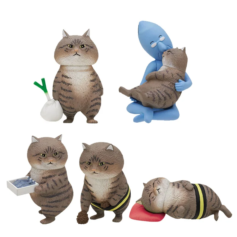 Anime Blind Box Cute Kawaii Popular Tsushima Happy Fat Stray Cat Neko