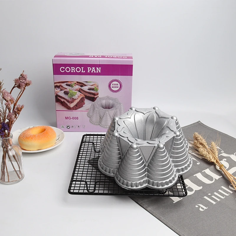 3D розовое сердце, форма для торта, 10 дюймов, литой алюминий, сделай сам, форма для выпечки тыквы, форма для торта, мусса, кухонные формы для выпечки, инструменты, форма для торта, форма для торта