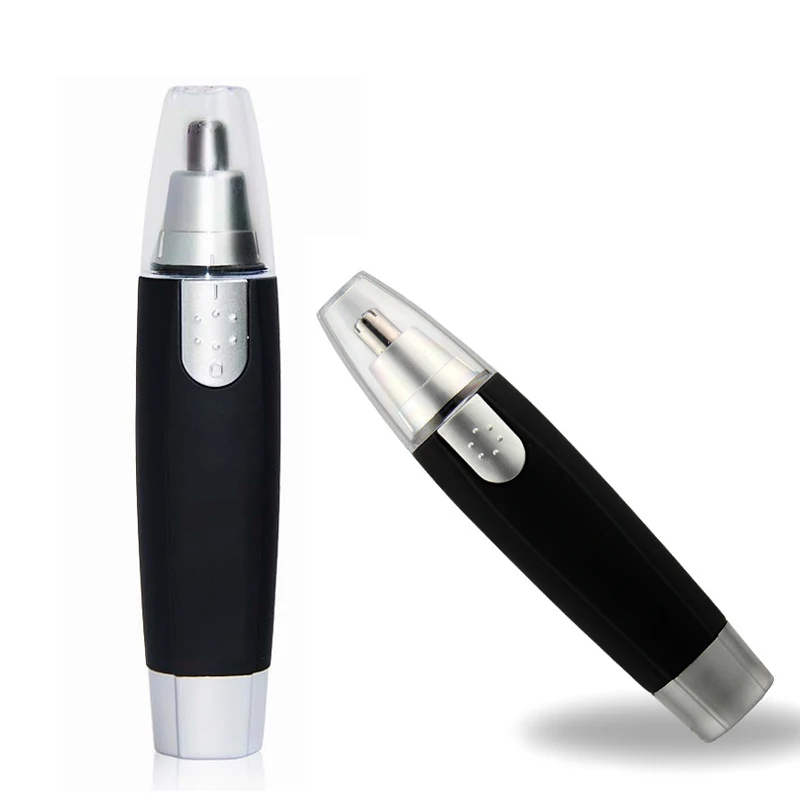 

2pcs/lot Nose Hair Trimmer Remover Electric Nose Ear Neck Eyebrow Trimmer Hair Removal Epilator Shaver Clipper for Man Woman