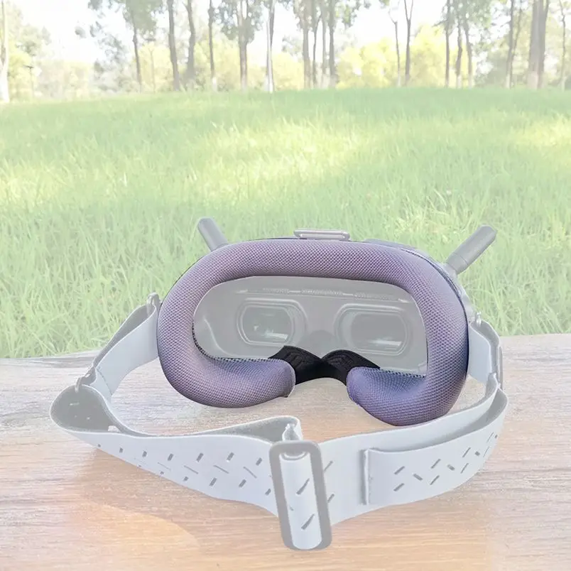 Shenstar Faceplate Spons Foam Eye Pad Voor Dji Fpv Bril V1 V2 Gezichtsmasker Cover W Handband Vervanging Voor Huid-Vriendelijke Stof
