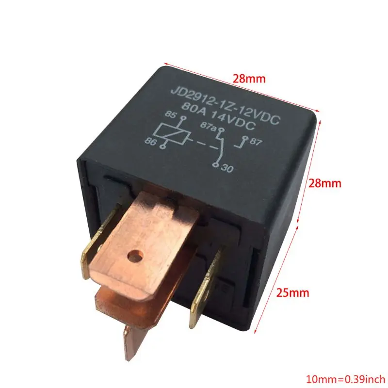 Горячая Распродажа DC 12V 80A AMP разделение зарядки 5 Pin автомобиль фургон лодка