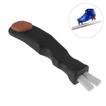 

Grinding Tool Easy Use Ceramic Rod Ice Skate Sharpener Blade Edges Whetstone Hand Held Maintenance Emergency Hockey Shoe