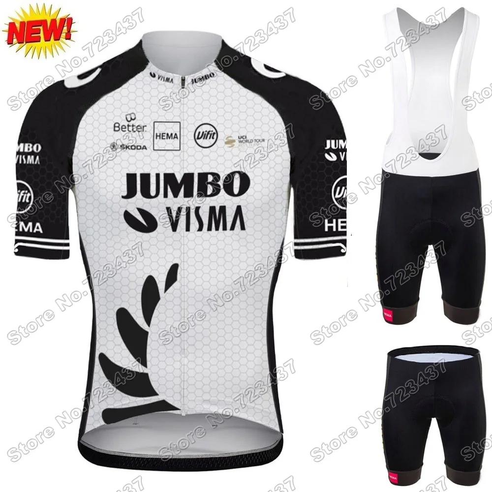 2021 Jumbo Visma Cycling Jersey Set New Zealand Champion