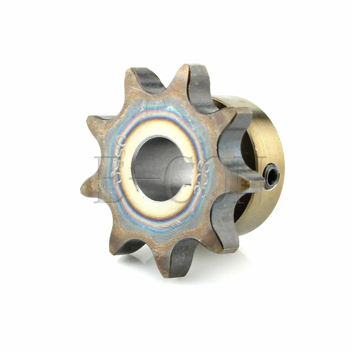 1 PCS 08B 9 Teeth Sprocket Bore 14mm Metal Pilot Motor Gear Roller Chain Drive Keyway for Timing Chain