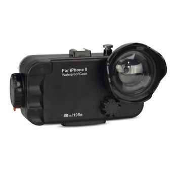 

60M Diving Phone Case For iphone 8 Waterproof Phone Housing High Quality Protective Cover Case 1PC