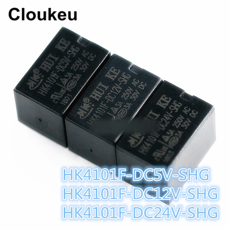 Relay DIP5 HK4101F- DC5V DC12V DC24V -SHG 5V 12V 24V 3A | Обустройство дома