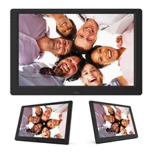 10 дюймовая цифровая фоторамка светодиодный Подсветка HD 1280x800 Экран электронный альбом для фотографий музыка Будильник MP3 MP4 видеопроирыватель