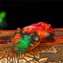 Натуральный цвет Хотан нефрит камень Тигр кулон Китайский жадеит ювелирные изделия Шарм рейки Pixiu амулет ручной резной Подарки для женщин