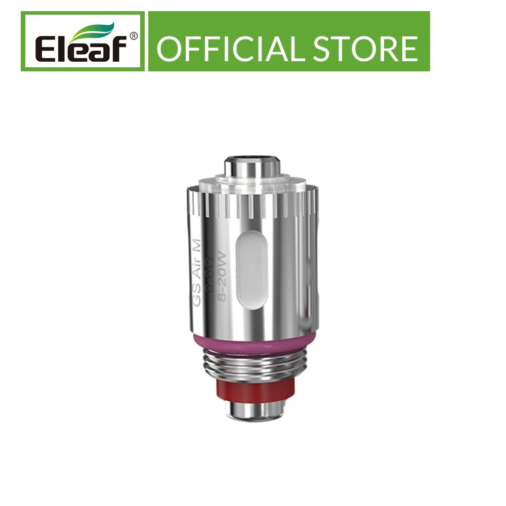 5 шт./лот,, Eleaf GS, Воздушная катушка, головка GS Air M 0.6ohm, головка для Tance Max, электронная сигарета