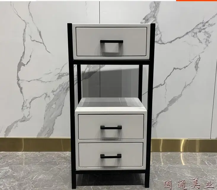 Barbershop tool cabinet Hair salon dedicated hair shop barber tool cabinet Hair products hair dresser locker