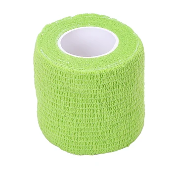 

2" x 5 Yards Self Adherent Adhesive Free Grip Comfort Wrap Cover Tattoo Handle Green