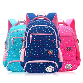 

2020 New School Bags For Teenager Girls Suitable For Grades 1-6 Children's Student Bags Cartoon Printing School Backpack Child