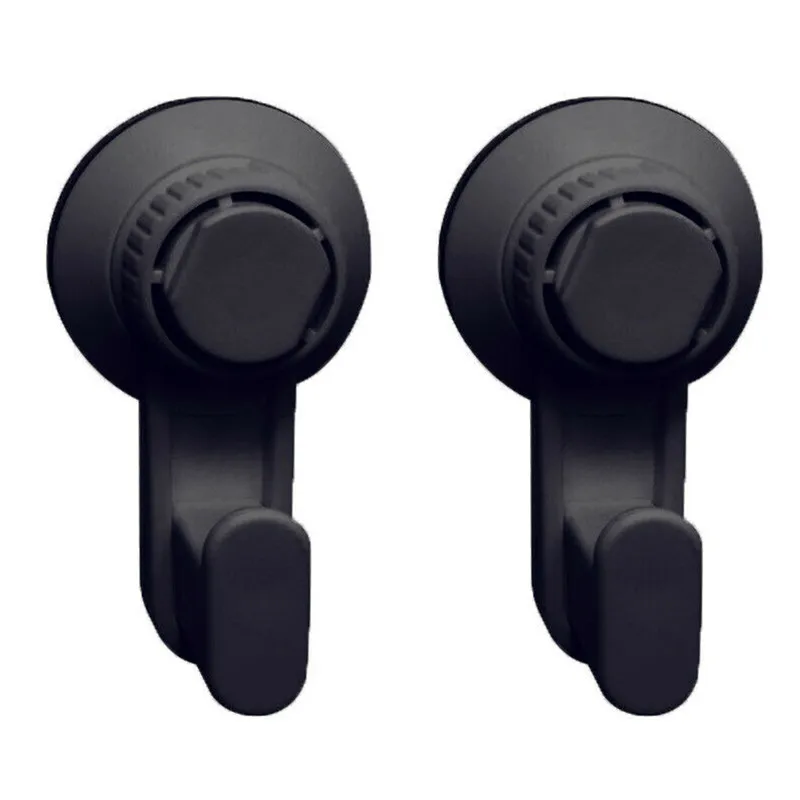 C 4 black Горячий функциональный крепкий крючок для чашек с вакуумной присоской держатель для душа крючки для ванной комнаты кухонное полотенце многоцелевые крючки - Цвет: C 4 black