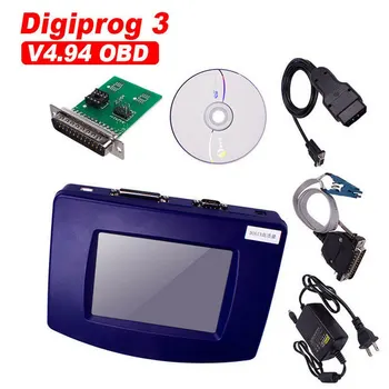 

Multi-Language ST01 ST04 Adapter and OBD2 Cable Digiprog 3 V4.94 Odometer Programmer DigiprogIII Mileage Correct Tool Accessorie