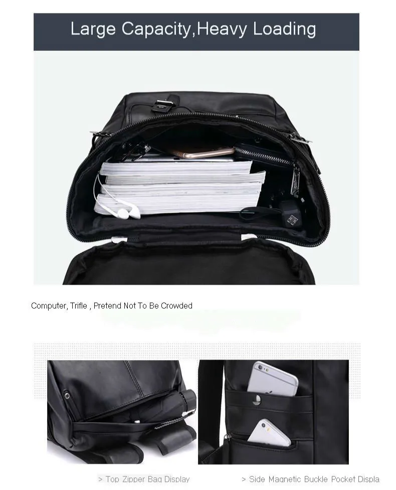 Брендовый кожаный рюкзак, мужской рюкзак, для путешествий, Sac A Dos Homme, мужские рюкзаки из натуральной кожи, мужские повседневные Рюкзаки Zaino