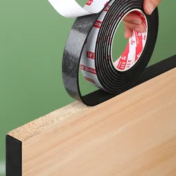 Self-dhesive EVA Rubber Foam Edge Banding Edgeband 9MM 12MM 14MM 15MM 16MM 17MM 18MM 20MM 22MM 25MM 28MM 30MM - 60MM White Black