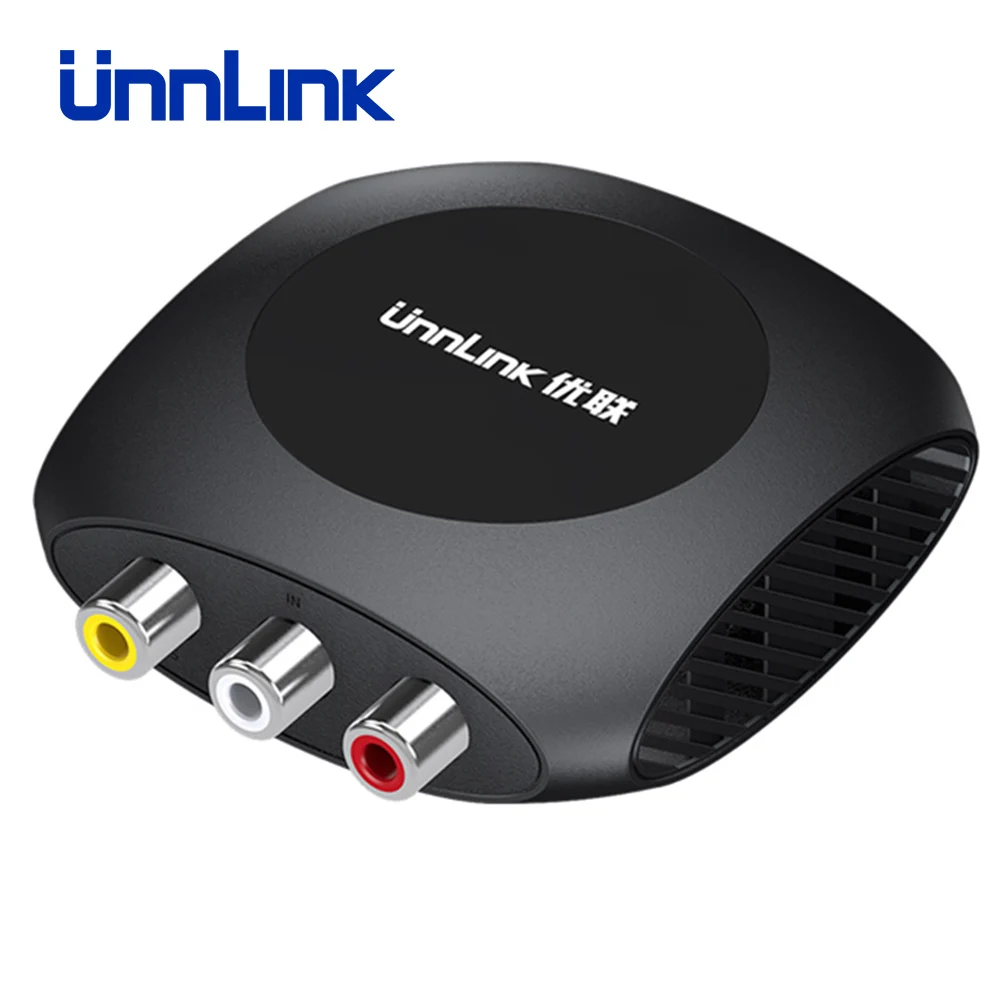 Unnlink RCA/AV в HDMI адаптер конвертер композитный CVBS с аудио 720P 1080P NTSC/PAL для старой