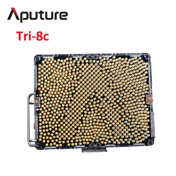 

Aputure Amaran Tri-8C / Tri-8S LED Video Light 2300k-6800K Color Temperature With 2pcs NP F970 Battery Easy Box V mount