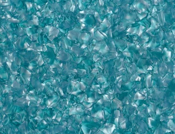 

Acrylic/PMMA Pearlescent Mineral Crystal Sheets 3.0mm for Jewelries, Crafts, Art Works, Decoration - Cyan (DH10)