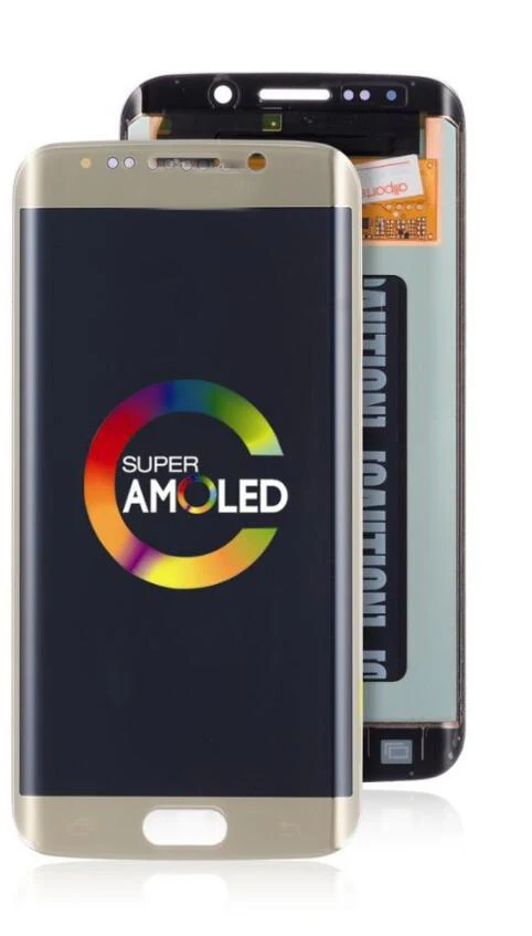 silver OEM ЖК-экран и дигитайзер в сборе для Samsung Galaxy S6 Edge G925 - Цвет: silver