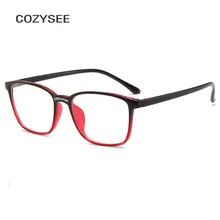 Квадратные очки для мужчин и женщин, брендовая дизайнерская оправа для очков, ретро оптические компьютерные женские прозрачные очки для глаз, ультралегкие