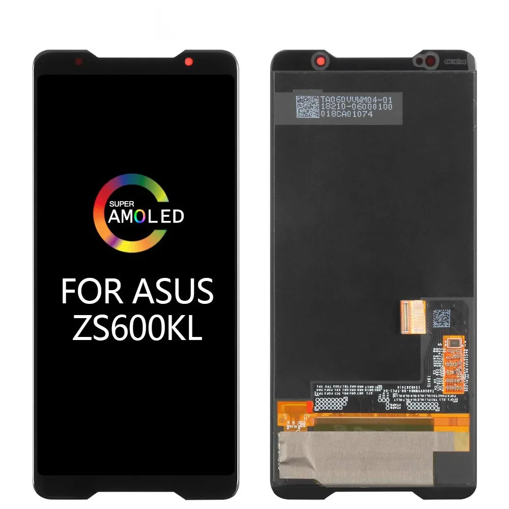

Original 6.0''AMOLED For ASUS ROG Phone ZS600KL LCD Display Touch Screen Assembly Frame For ASUS ZS600KL AMOLED Display Assembly
