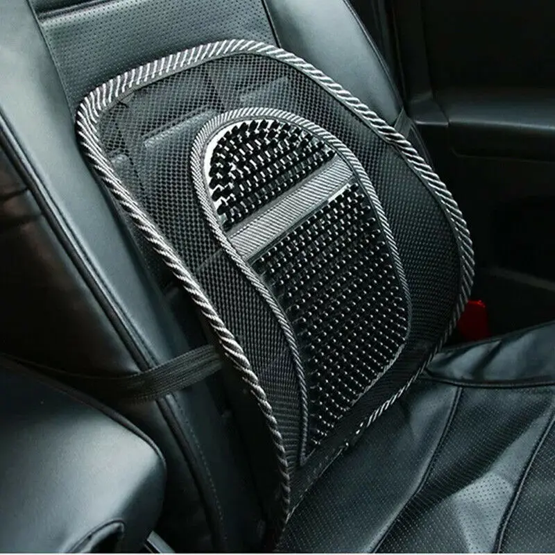 

Massage Lumbar Seat Supports Protector Support Waist Cushion Car Back Pad