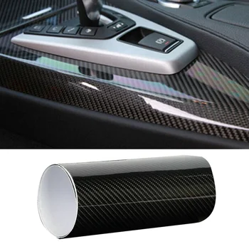 

30*152cm 7D Car PVC Wrapping Film Decal Anti-UV Waterproof For Fenders/ Door Handles/ Tire Rims/ Exhaust Pipes/ Dashboard