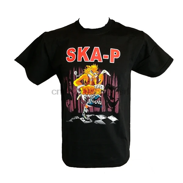 Camiseta Ska-P, y aprobada camiseta con banda Rock, camiseta musical AliExpress Ropa de hombre