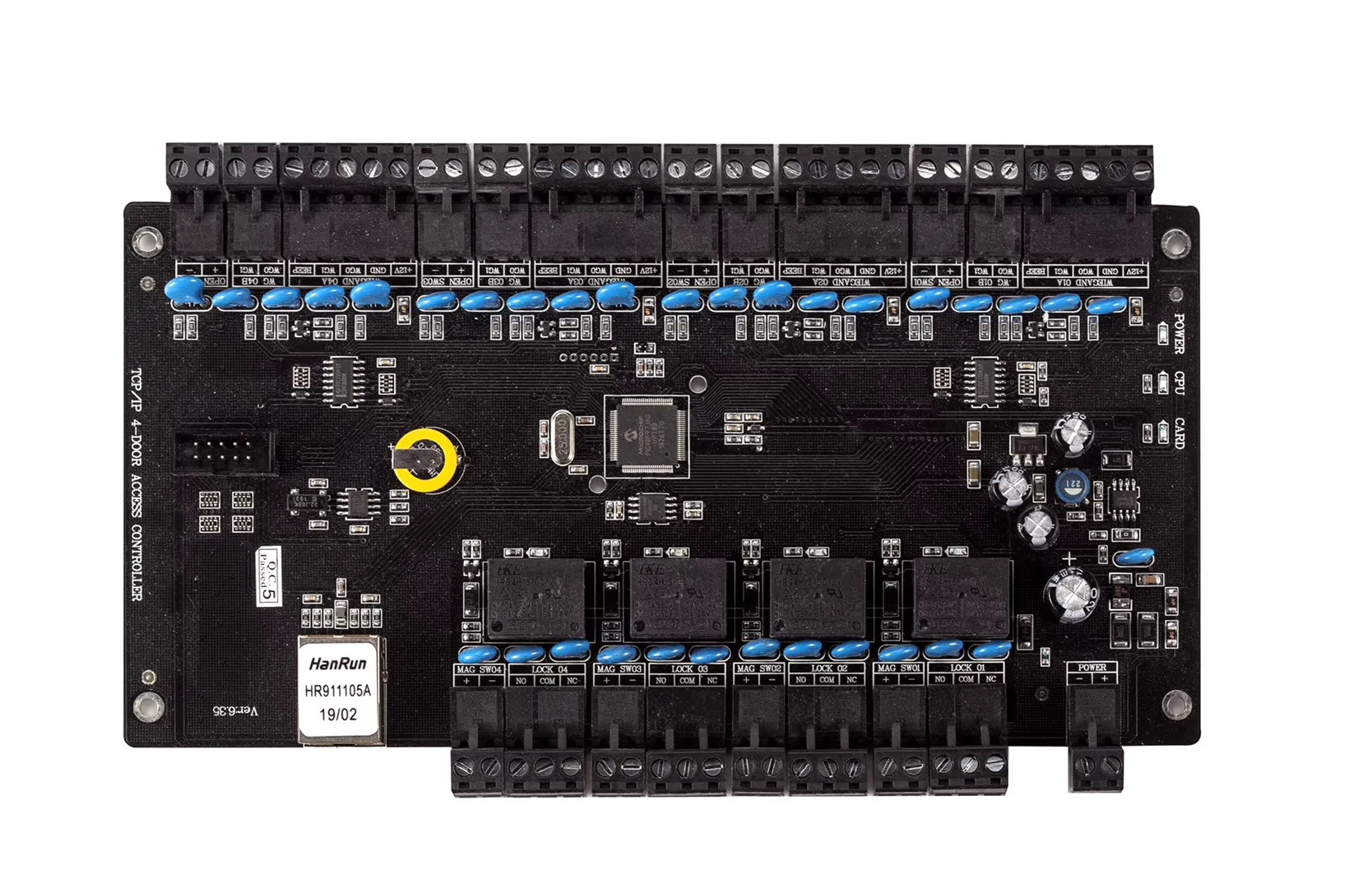 TCP/IP Wiegand система контроля доступа панель управления Программирование RFID входа с