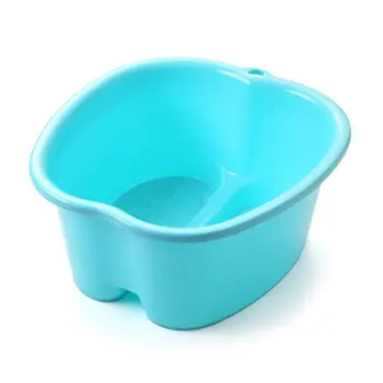 

Large Foot Bath Spa Tub Basin Bucket Soak Feet Detox Pedicure Massage 3 Colors X7YD