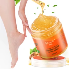 Daralis Отшелушивающий гель для ног питательный Сужающий поры Увлажняющий Спа для ног удаление запаха отбеливание против морщин Уход за ногами