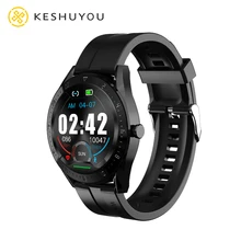 K60 1.4 round relógio inteligente 2021 homens bluetooth chamada função de mensagem ip67 à prova dip67 água feminino freqüência cardíaca música jogar relógio para huawei