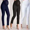 Elastic Lift Maternity Clothes Pregnancy Trousers For Pregnant Women Pants Full Ankle Length 1