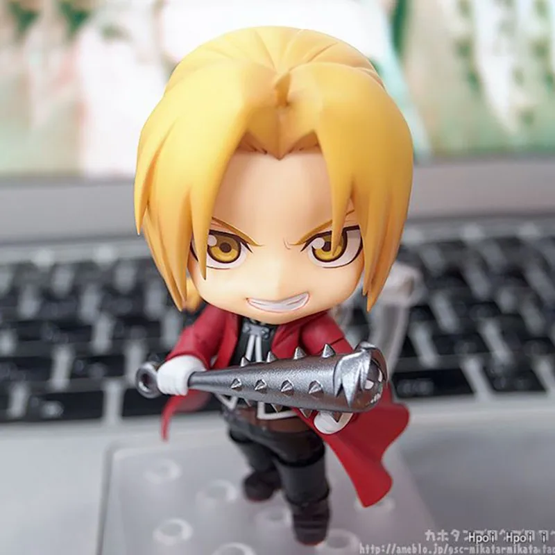 In Stock Good Smile Nendoroid Fullmetal Alchemist Anime Figure 788 Edward Elric 10Cm Pvc Action Figure Model Collection Toys