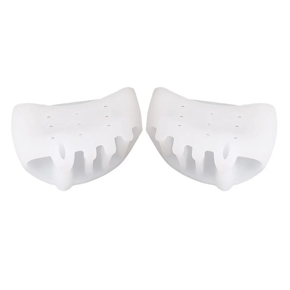 Tcare Foot Care Brace Support Gel Foot Pads, Correct Toes Naturally with Toe Separators Great Choice for Fighting Bunions Unisex Tcare Foot Care Brace Support Gel Foot Pads, Correct Toes Naturally with Toe Separators Great Choice for Fighting Bunions Unisex
