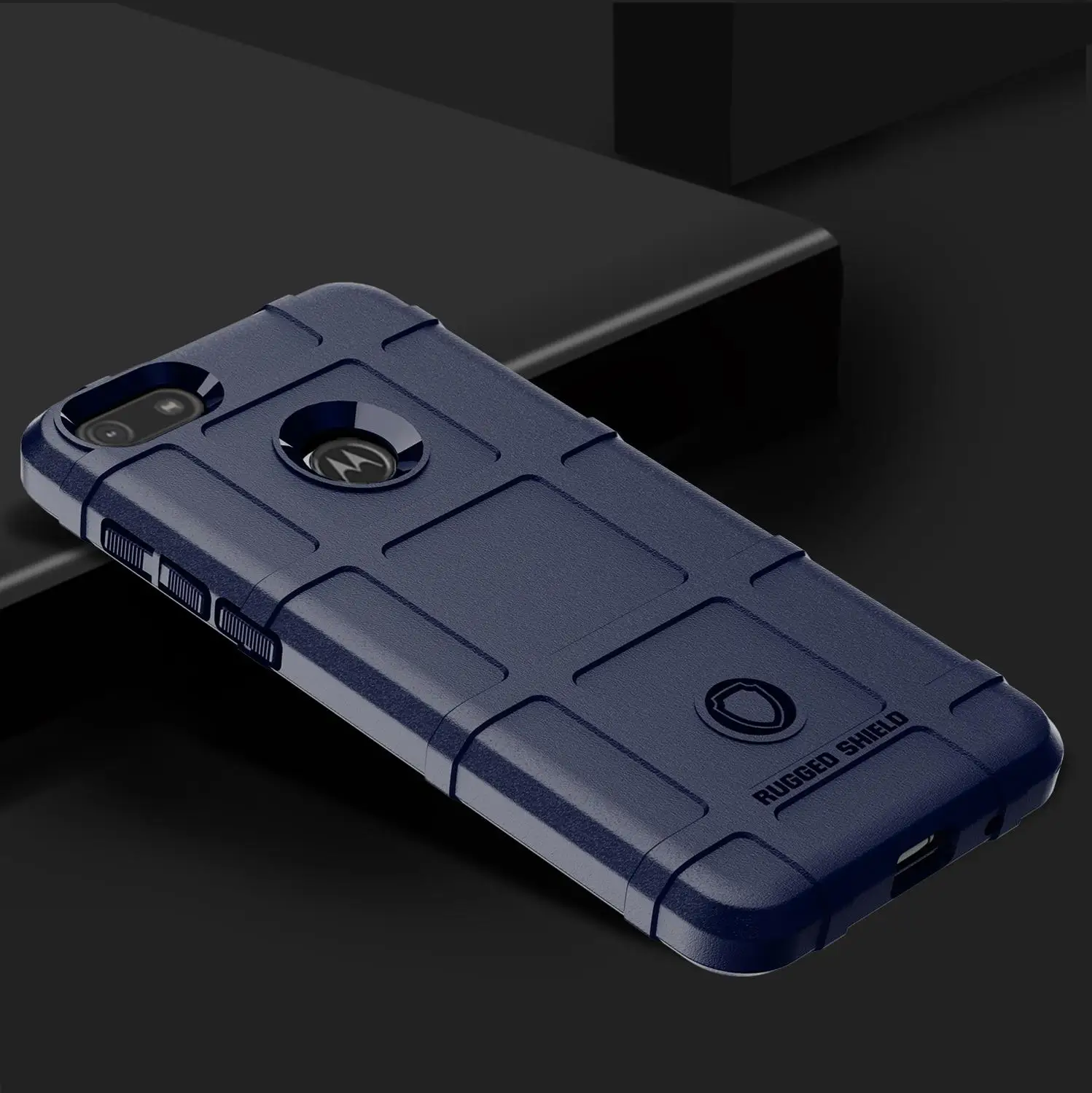 Мягкий силиконовый защитный чехол для телефона Motorola Moto P40 Play Z3 Z4 Force play черный